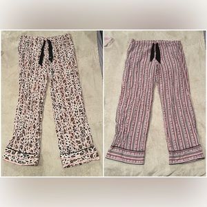 2 Pairs of VS Pajama Pants